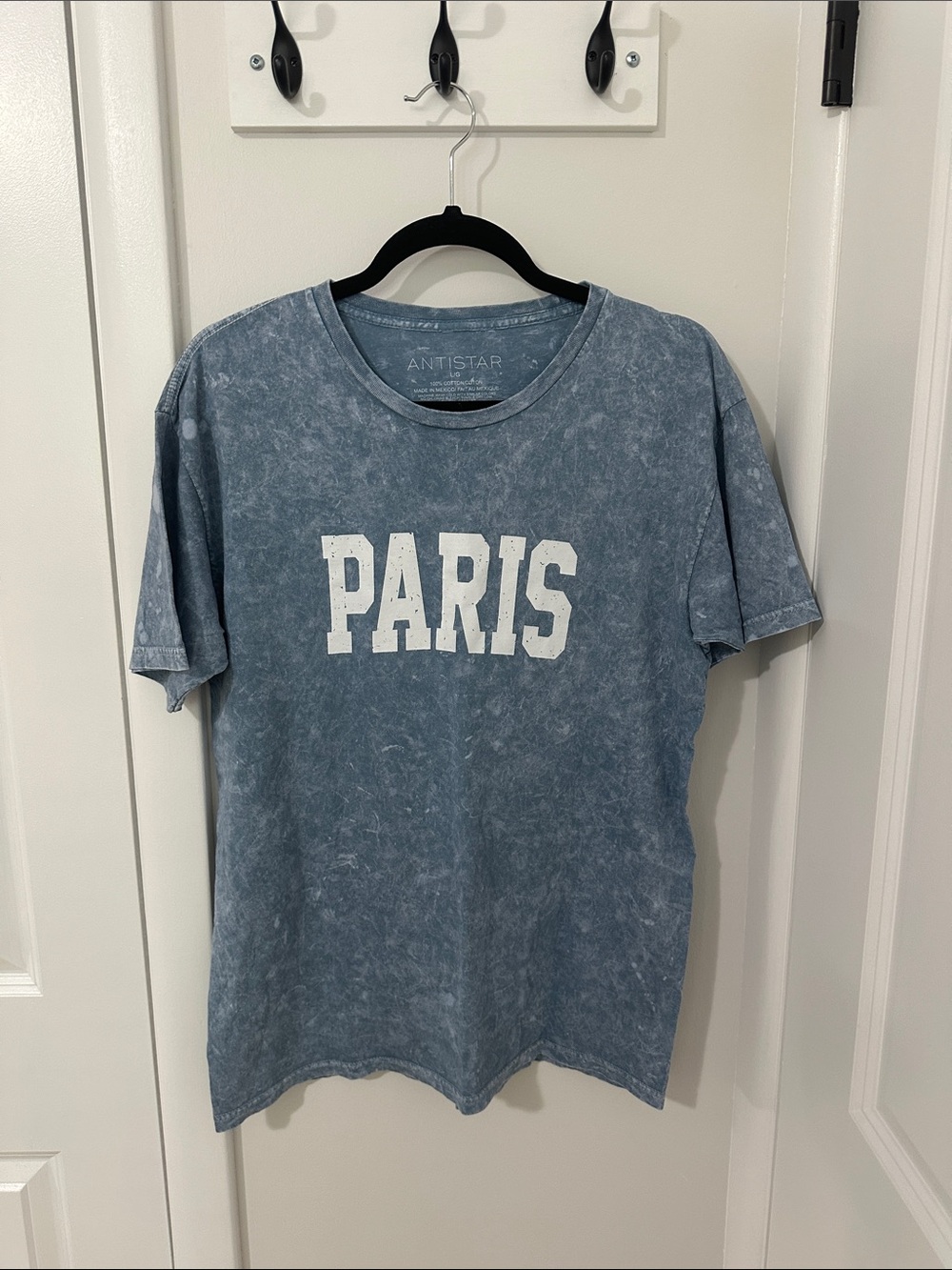 Antistar Paris Short Sleeve Tee in Blue